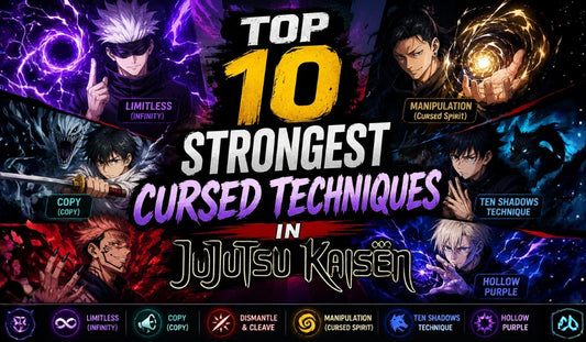 Top 10 Strongest Cursed Techniques in Jujutsu Kaisen