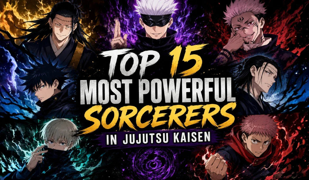 Top 15 Most Powerful Sorcerers in Jujutsu Kaisen