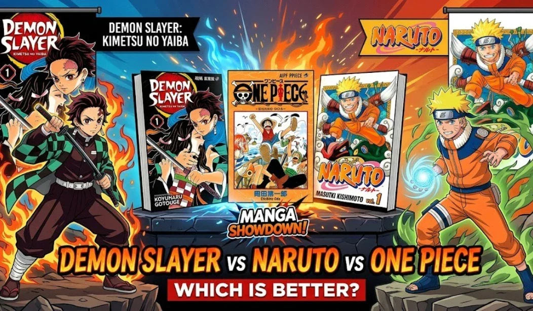 Demon Slayer vs Naruto One Piece