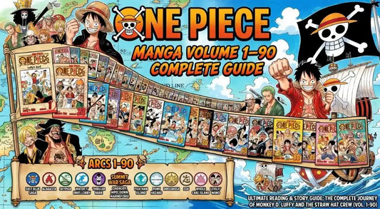 One Piece Manga Vol. 1–90: A Complete Fan Journey