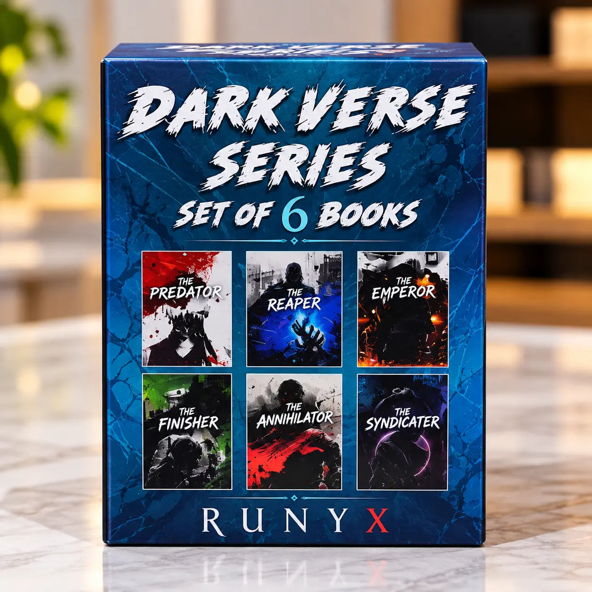 Dark Verse Series six book set by RuNyx front package view