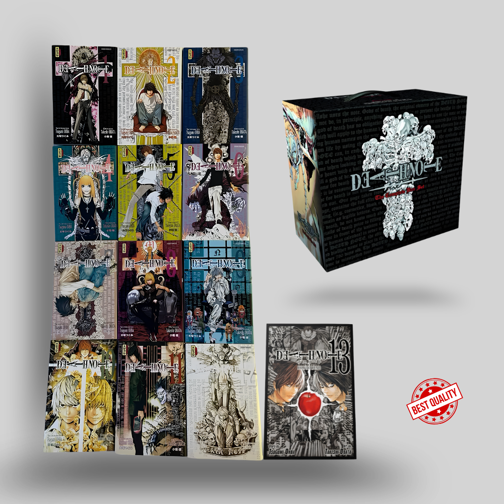 Premium Death Note Complete Box Set: Volumes 1-13 with Premium