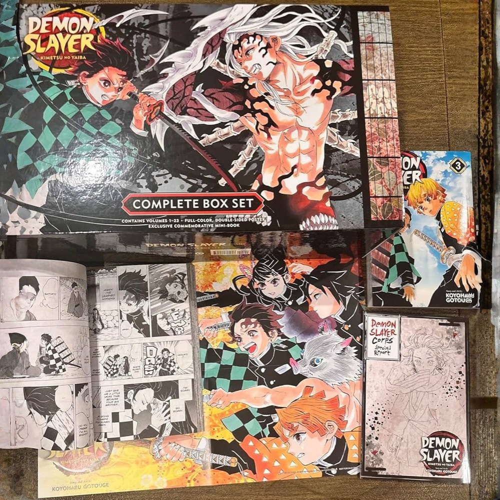 Demon Slayer Complete Box Set (Vols 0-23) | Premium Edition