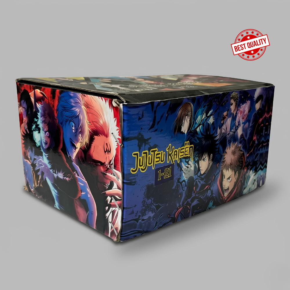 Jujutsu Kaisen Manga Box Set (Vols. 1-21) | Gege Akutami – Mangas