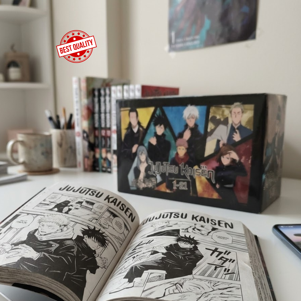 Jujutsu Kaisen Manga Box Set (Vols. 1-21) | Gege Akutami – Mangas