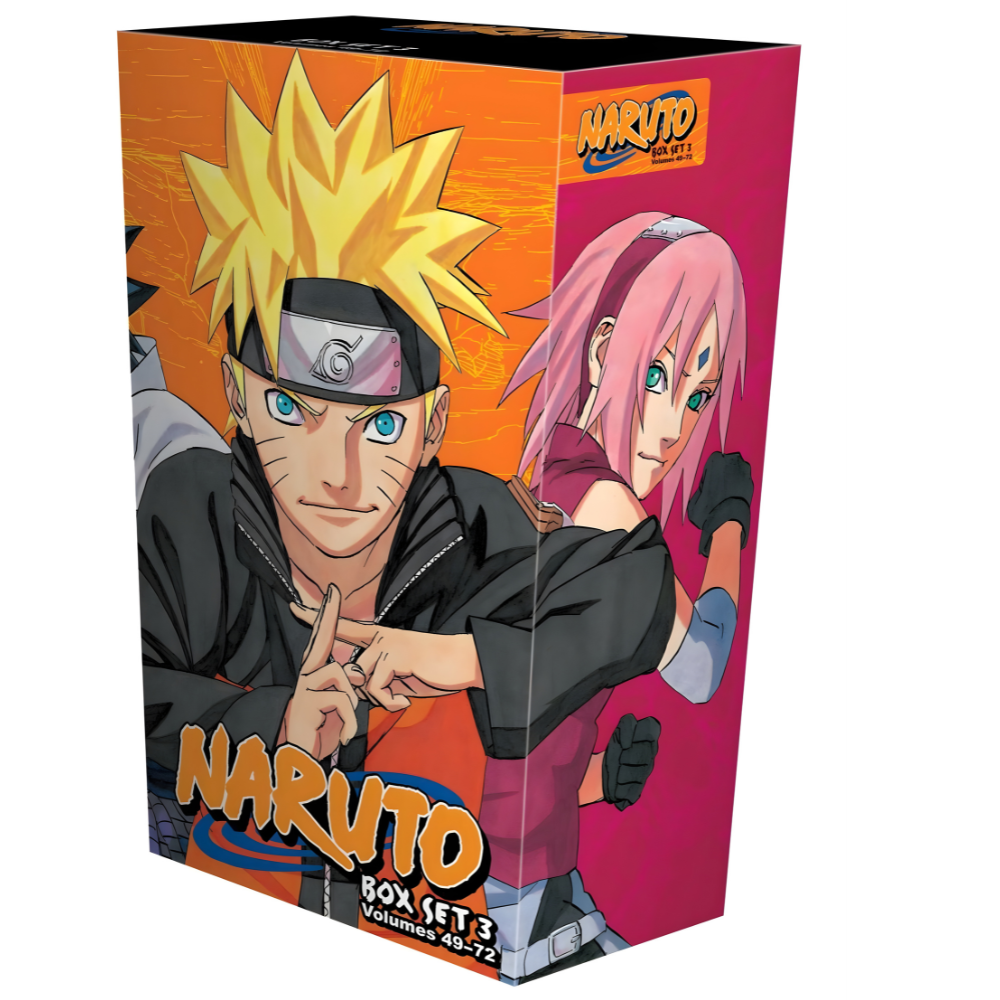 Naruto Manga Box Set Vol 49-72