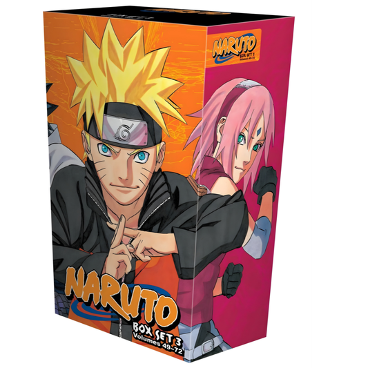 Naruto Manga Box Set Vol 49-72