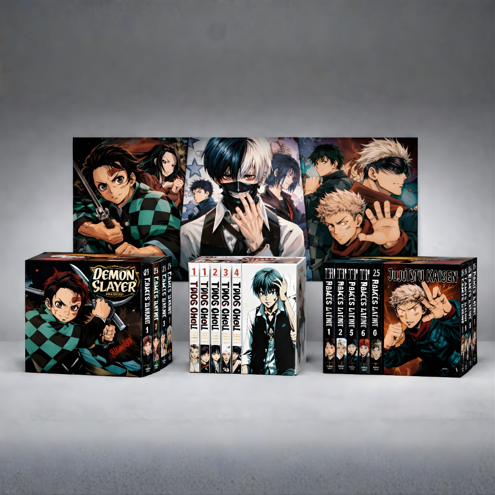 Demon Slayer & Tokyo Ghoul & Jujutsu Kaisen 