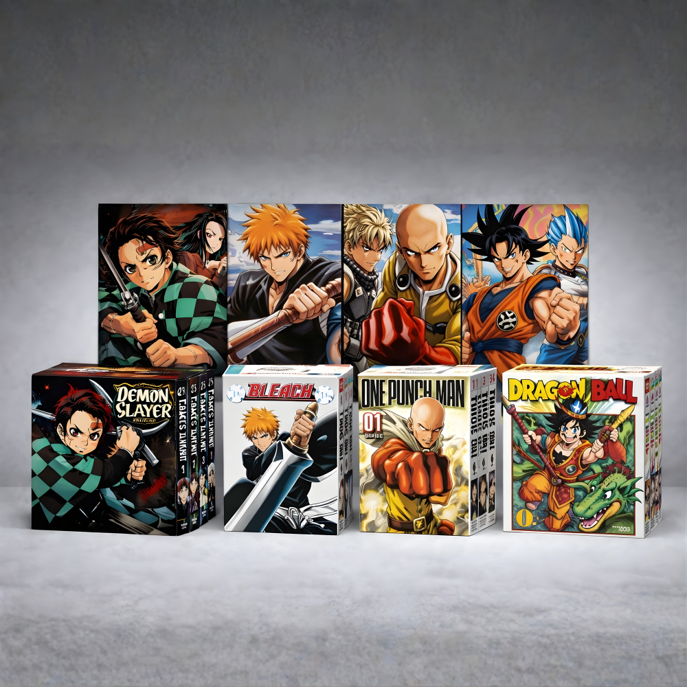 Demon Slayer, Bleach, One Punch Man & Dragon Ball Z