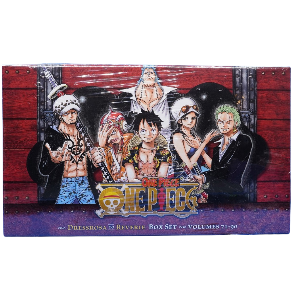One Piece Manga Set Vol. 71–90 | Dressrosa + Poster – Mangas Novel