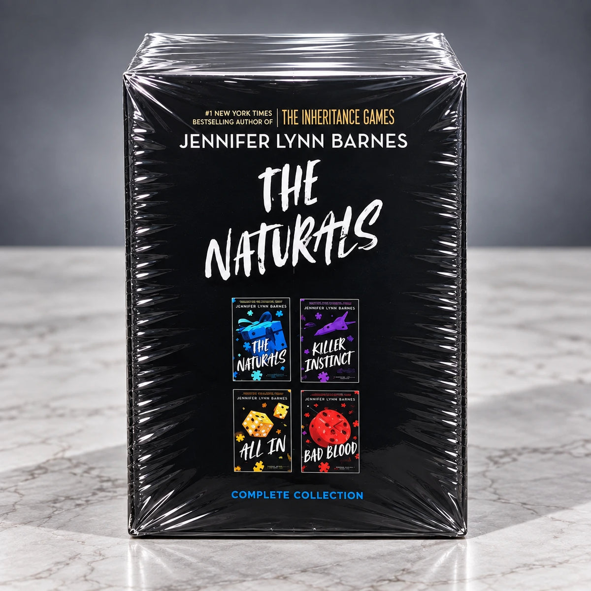 Close-up of The Naturals Complete Collection box set cover