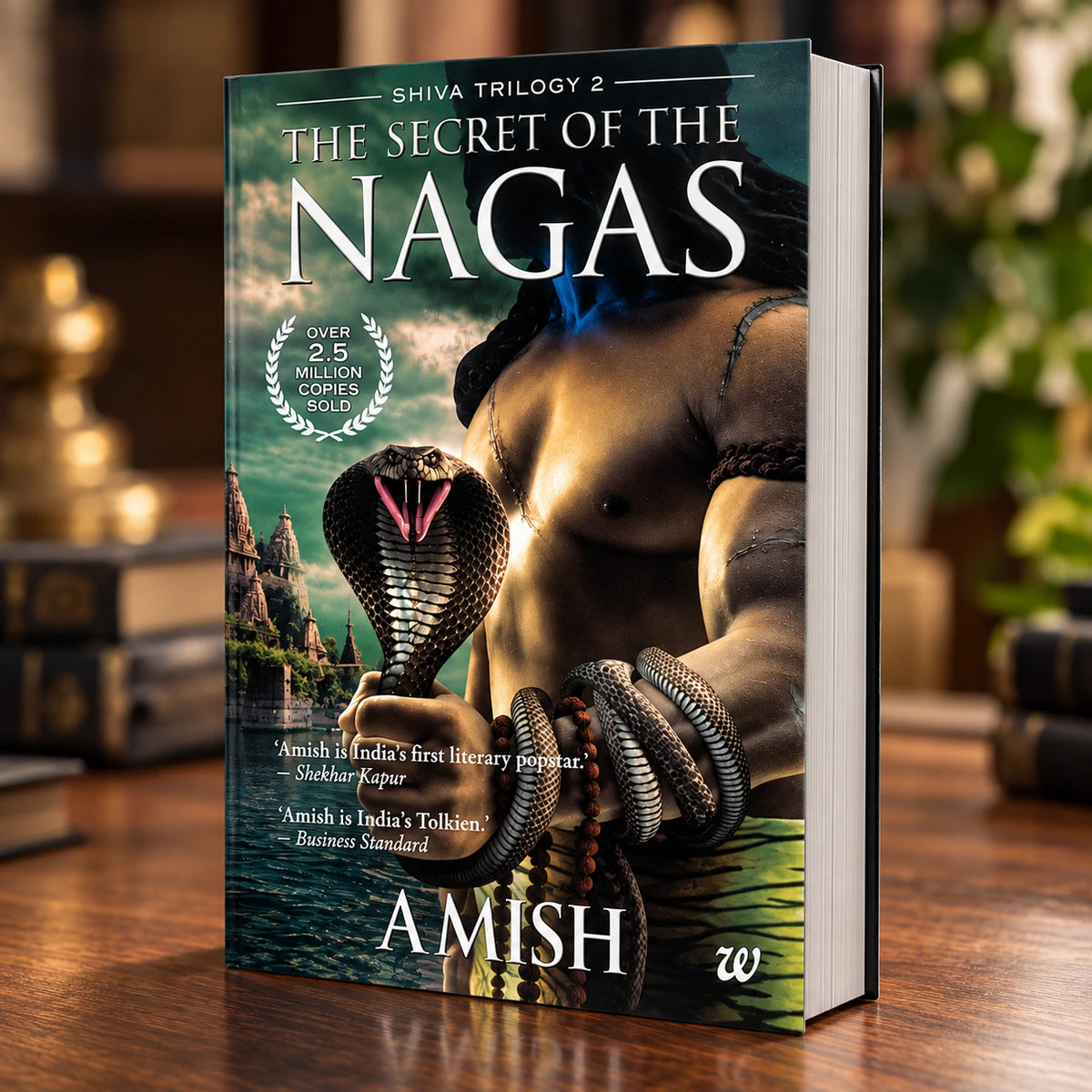The Secret of the Nagas paperback by Amish Tripathi from the Shiva Trilogy, Book 2