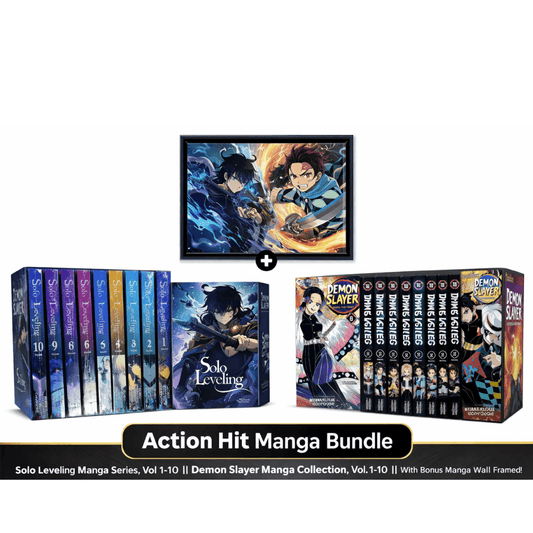 Solo Leveling Manga & Demon Slayer Manga 